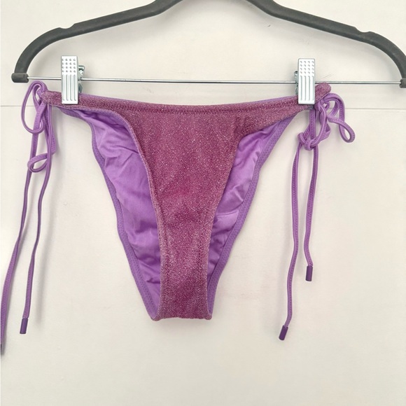 TRIANGL Swimware Pink Bikini Set – VINCA CHEE SPARKLE Top (S) + Bottom (M) - Picture 6 of 7